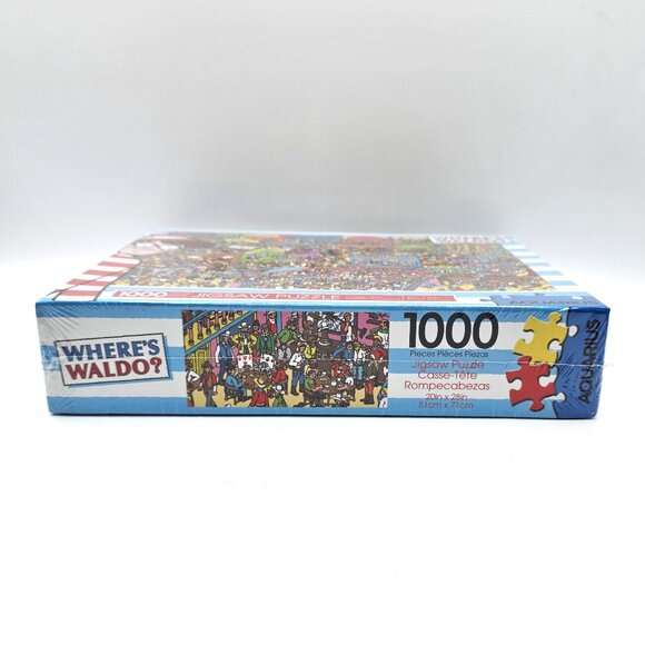 Where's Waldo Wild West 1000 Piece Jigsaw Puzzle By Aquarius NEW (20" x 28") - Picture 5 of 7